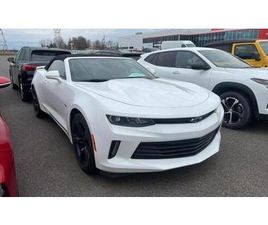 CHEVROLET CAMARO CABRIOLET 2016 CHEVROLET CAMARO 2LT CABRIOLET 2 PORTES