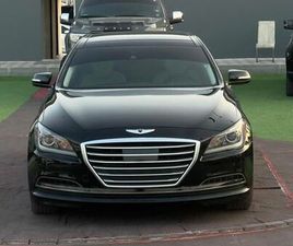 HYUNDAI GENESIS HYUNDAI GENESIS G80( 2015 MODEL ) IN BLACK COLOR THIS HAS DONE A KILOMETER OF 164153.088 KM