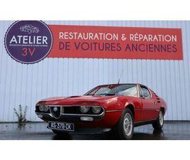 1973 ALFA ROMEO MONTREAL ROUGE MANUEL, 5 VITESSES CONDUIT...