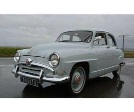 SIMCA ARONDE 1954 SIMCA ARONDE GRIS MANUEL, 4 VITESSES CONDUITE À GAUC...