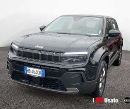 JEEP AVENGER BENZINA LONGITUDE 1.2 100CV