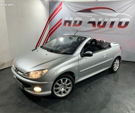 PEUGEOT 206CC / RÉGULATEUR / CLIM AUTO / JBL / JANTES ALU / …
