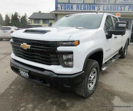 CHEVROLET SILVERADO 3500 USED 2024 CHEVROLET SILVERADO 3500 1-TON LS-CUSTOM-MODEL 6 PASSENGER 6.6L - V8.. 4X4.. CREW-CAB.. 8-FOOT-BOX.. TRAILER BRAKE.. BACK-UP CAMERA.. BLUETOOTH SYSTEM