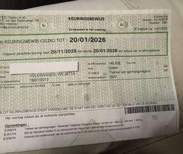 VOLKSWAGEN JETTA 1.6 TRENDLINE