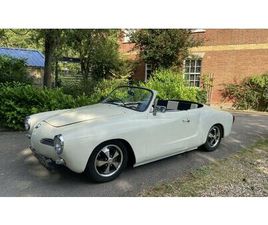 1966 VOLKSWAGEN KARMANN GHIA BLANC MANUEL, 4 VITESSES CON...