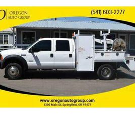 FORD F 550 2006 FORD F550 MECHANICS SERVICE TRUCK 6.0L DIESEL 3200LB CRANE 4X4 4W