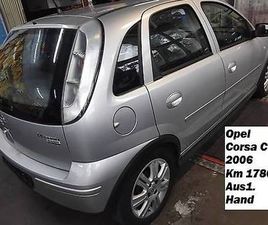 OPEL CORSA C 1.4 TOP ERST 17 400 KM AUS ERSTER HAND CANTON BASEL-LANDSCHAFT - TUTTI.CH
