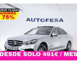 E250 CDI AUTO LINE 4MATIC 204CV 4P # CUERO, TECHO