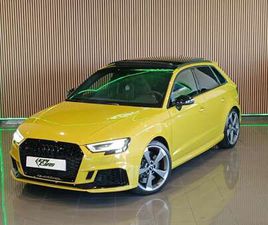 AUDI A3 SPORTBACK RS3 SEDÁN TFSI QUATTRO S TRONIC 294KW