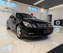 MERCEDES CLASSE E E 350 MERCEDES-BENZ E 350 CDI COUPÉ BLUEEFFICIENCY AVANTGARDE