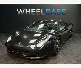 FERRARI 458 ITALIA SPIDER 4.5 SPIDER F1 DCT EURO 5 2DR