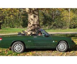 1992 ALFA ROMEO SPIDER VERT FONCÉ MANUEL, 5 VITESSES COND...