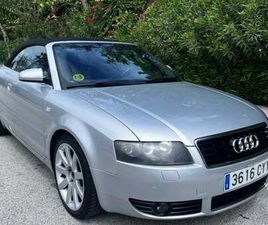AUDI A4 CABRIOLET AUDI A4 DESCAPOTABLE AUTOMÁTICO DE 2 PUERTAS