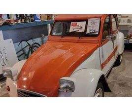 1988 CITROEN 2CV ORANGE MANUEL, 4 VITESSES CONDUITE À GAU...