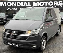 VOLKSWAGEN TRANSPORTER T6.1 2.0 TDI BOITE-AUTO 3 PLACES CUIR CAMERA TVAC