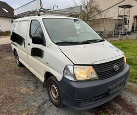 TOYOTA HIACE TOYOTA HIACE 2.5 TD KASTEN D4D SCHECKHEFTGEPFLEGT
