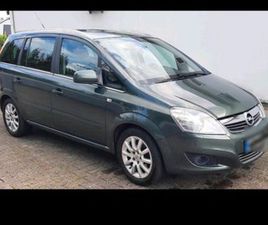 OPEL ZAFIRA 1.9 7 SITZER SCHECKHEFT GEPFLEGT.