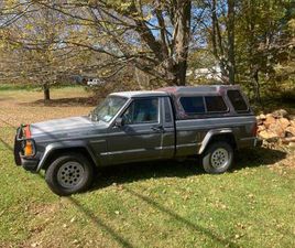 JEEP COMANCHE 1989 JEEP COMANCHE SIX CYLINDER 4.0L 4X4