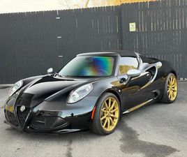 ALFA ROMEO 4C SPIDER 2016 ALFA ROMEO 4C SPIDER SPIDER