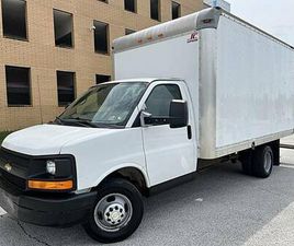 CHEVROLET EXPRESS CUTAWAY 2014 CHEVROLET EXPRESS CUTAWAY 3500 BOX TRUCK 6.0 V8 VORTEC ENGINE