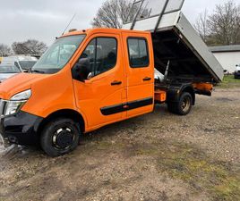 NISSAN NV400 DREISEIDENKIPPER 4 X 4 TÜV/NEU AHK