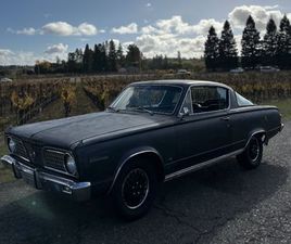 1966 PLYMOUTH BARRACUDA WITH ORIGINAL REBUILT 273 SMALL BLOCK