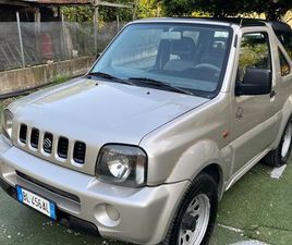 SUZUKI JIMNY CABRIOLET SUZUKI JIMNY GPL GANCIO TRAINO CABRIO RIGIDO
