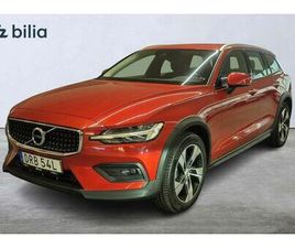 VOLVO V60 CROSS COUNTRY D4 AWD D4 AWD ADVANCED EDT PARKERINGSKAMERA NAVIGATION 2020 RÖD