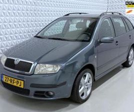 SKODA FABIA COMBI SKODA FABIA COMBI 2.0 ELEGANCE AIRCO CRUISE TREKHAAK (2005) — SKODA — MARKTPLAATS
