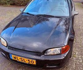 HONDA CIVIC 1.6 B16A2 DX E2 1996 ZWART — HONDA — MARKTPLAATS