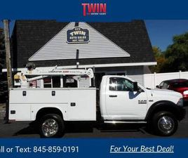 RAM TRUCKS RAM 4500 2016 RAM 4500 OPEN UTILITY/SERVICE/MECHANICS TRUCK W/CRANE PICKUP