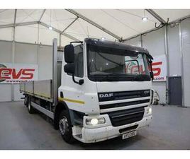 DAF CF 2012 (12 PLATE) DAF CF75.250 DROPSIDE 6X2 EURO 5 FLATBED