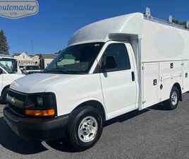 CHEVROLET EXPRESS CUTAWAY 2016 CHEVROLET EXPRESS 3500 CUTAWAY 10' UTILITY SERVICE PLUMBERS VAN T