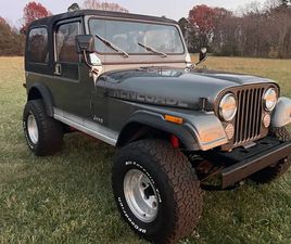 JEEP CJ7 1986 JEEP CJ-7 V8