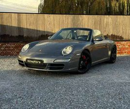 PORSCHE 911 CABRIOLET 997 CARRERA 997/CARRERA SUPERCHARGEDABRIOLET/MANUAL/SPORTCHRONO/BOSE