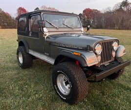 JEEP CJ7 RENEGADE 1986 JEEP CJ 7