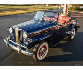 WILLYS JEEPSTER CONVERTIBLE 1949 WILLYS JEEPSTER CONVERTIBLE
