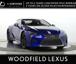 LEXUS LC LC 500 CERTIFIED 2024 LEXUS LC 500 BASE