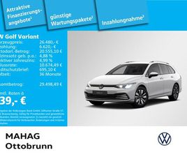 GOLF VIII VARIANT MOVE 1.5 ETSI LED IQ.DRIVE NAVI PARKASSIST REARVIEW APPCONNECT DSG