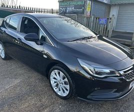 VAUXHALL ASTRA VAUXHALL ASTRA 1.4 I TURBO ENERGY LOW MILES