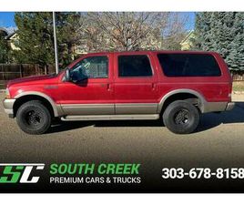 2003 FORD EXCURSION EDDIE BAUER EDDIE BAUER EDITION DRIVES GREAT 4X4