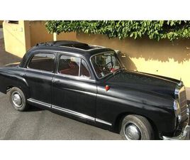 MERCEDES PONTON 1957 MERCEDES PONTON NOIR MANUEL CONDUITE À GAUCHE IN CLE...