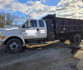 FORD F 650 2004 FORD F-650 SUPER CAB - DUMP TRUCK W/ TOOL BOXES