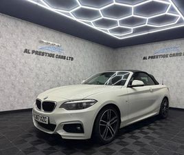 BMW 2 SERIES 2.0 225D M SPORT AUTO EURO 6 (S/S) 2DR SERVICE HISTORY/ 2 KEYS CONVERTIBLE 2017, 56278 MILES, £13999 - 32991793 - EXCHANGEANDMART.CO.UK