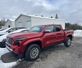 TOYOTA TACOMA HYBRID 2025 HYBRIDE LIMITED NEUF - RARE - ROUGE SUPERSONIQUE
