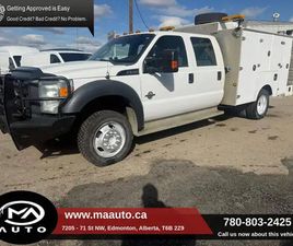 FORD F 550 2015 FORD SUPER DUTY F-550 DRW XL CREW CAB 176 WB SERVICE TRUCK