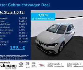 VOLKSWAGEN POLO STYLE 1.0 TSI+MATRIX-LED+IQ-DRIVE+RFK+CLIMA