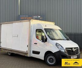 VAUXHALL MOVANO VAUXHALL MOVANO 2.3 CDTI 3500 LUTON 4DR DIESEL MANUAL FWD L3 H1 EURO 6 (20M3) (130 PS)