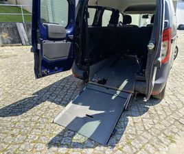 DACIA DOKKER DACIA DOKKER VIATURA ADAPTADA 4 LUGARES +CADEIRA DE RODAS JUNHO/14