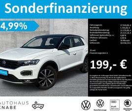 VOLKSWAGEN T-ROC CABRIOLET 1.5 TSI R-LINE MATRIX NAVI BLACK